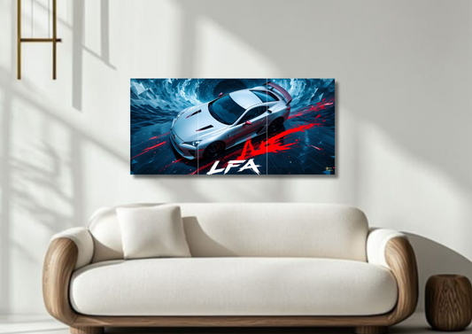 LFA Thrill // Split Poster // A4 & A3 //