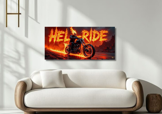 Hell Ride // Split Poster // A4 & A3