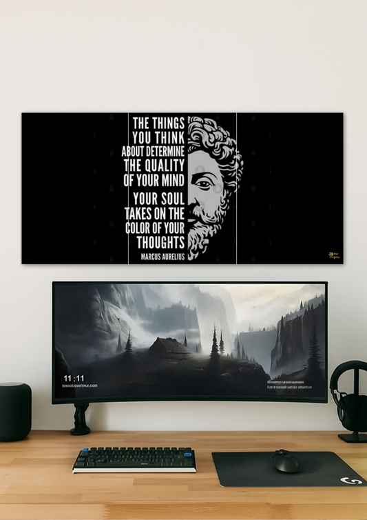 Word Portrait // Split Poster // A4 & A3