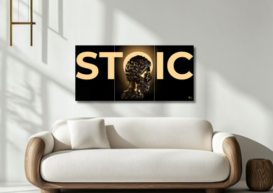 STOIC // Split Poster // A4 & A3 //