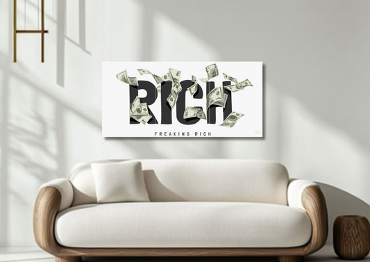 RICH // Split Poster // A4 & A3