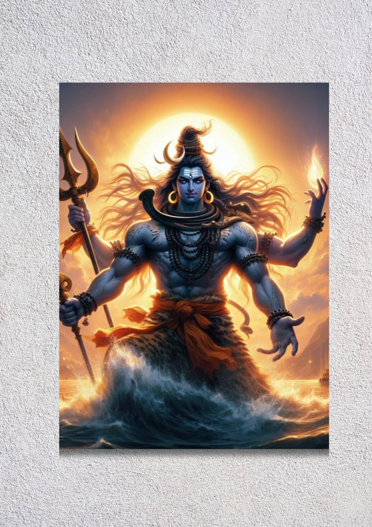 Lord Shiv Unique // poster // a4 and a3