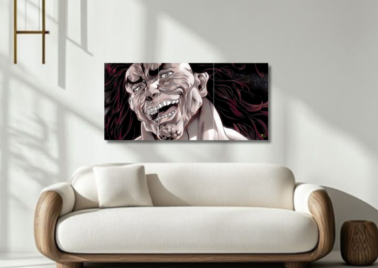 Dark Warrior Poster // split poster // A4 and A3