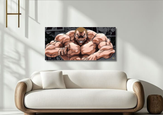 Fighter Power Poster // split poster // A4 and A3