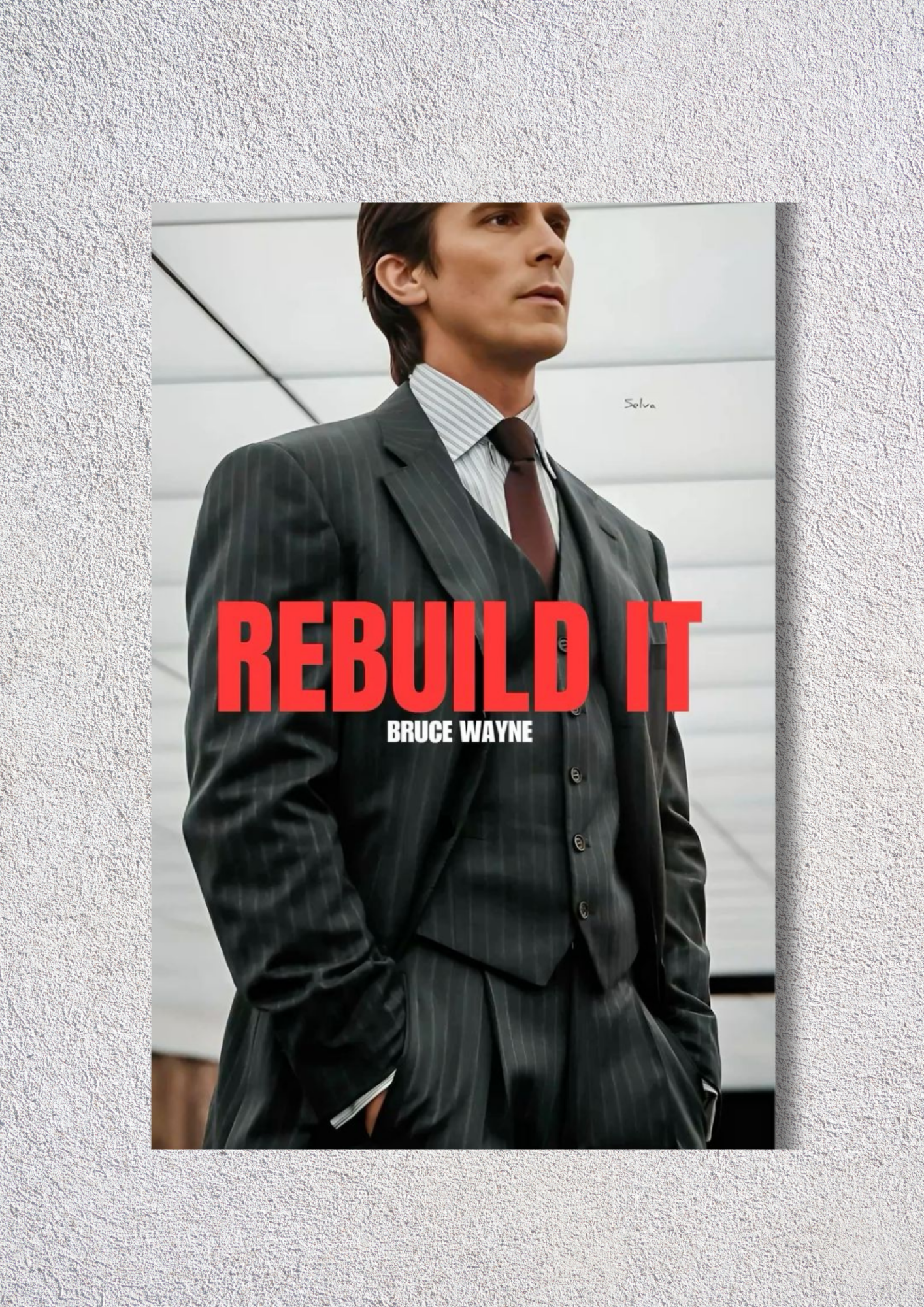 Rebuild It // poster // a4 and a3