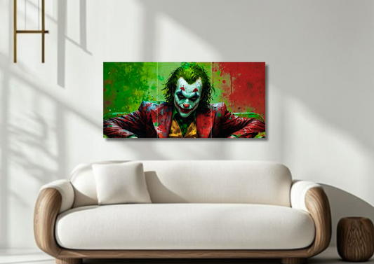 Joker Wall Art // split poster // a4 and a3