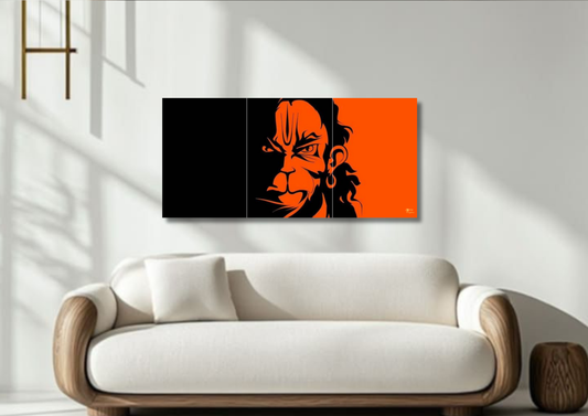 Bajrangbali // split poster // a4 and a3