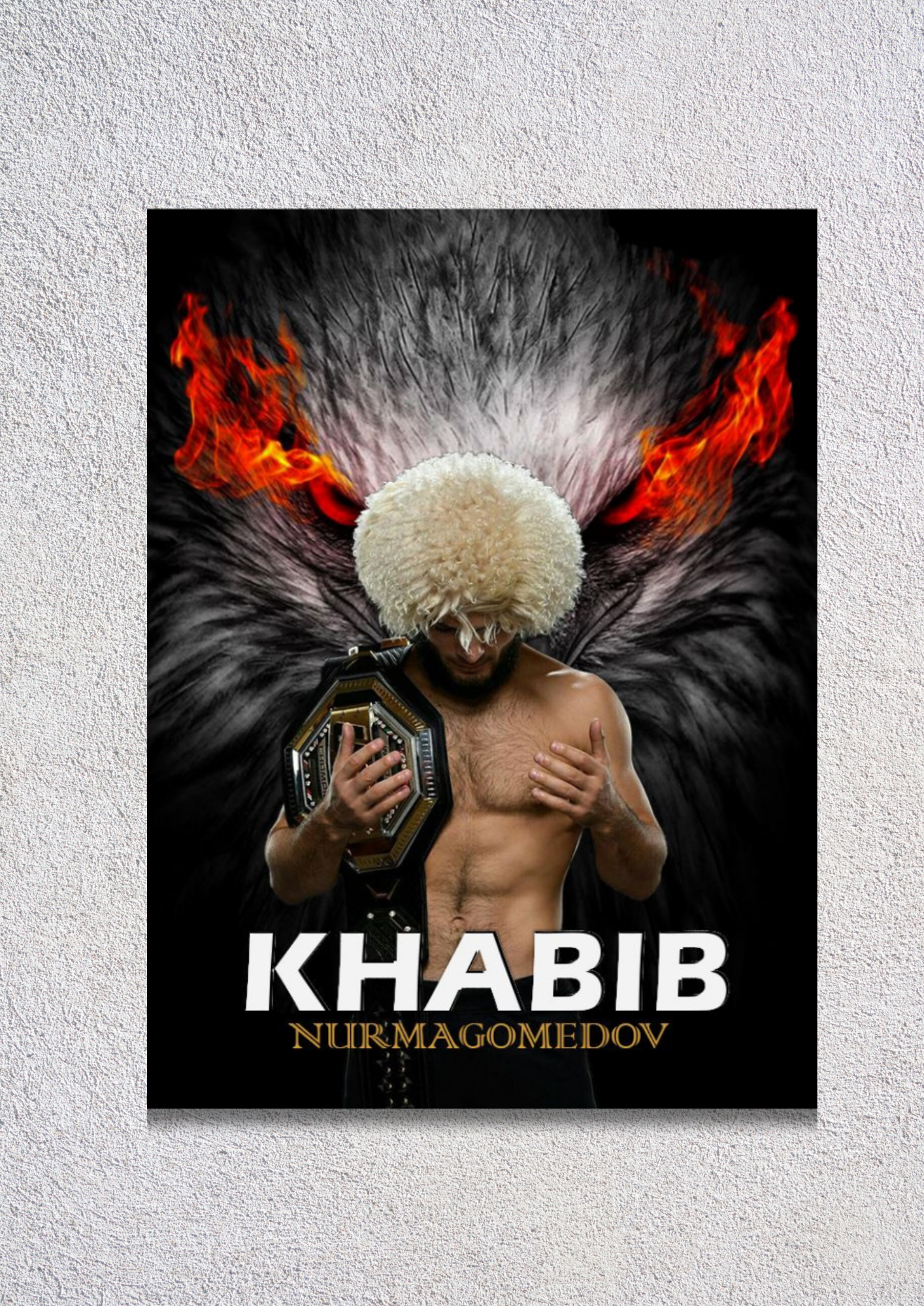 Khabib // poster // a4 and a3