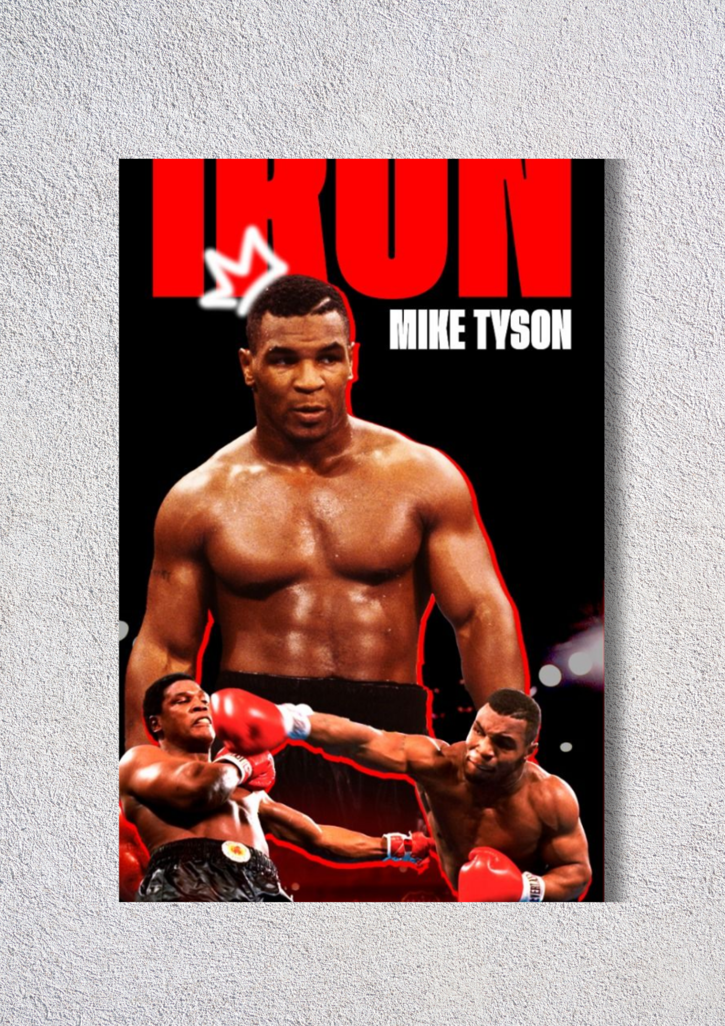 Mike Tyson // poster // a4 and a3