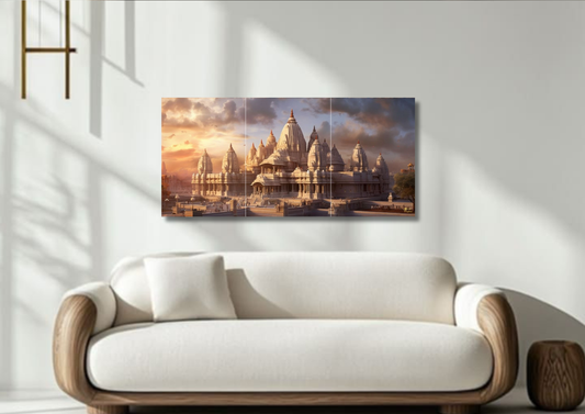 Indian Temple Poster // Split Poster // A4 and A3