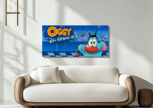 Oggy Poster // Split Poster // A4 and A3