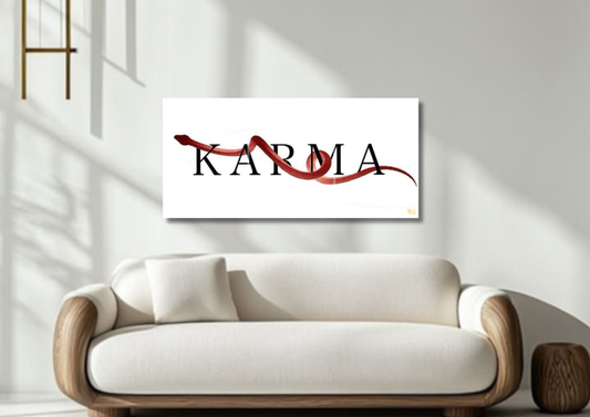 Karma // Split Poster // A4 and A3