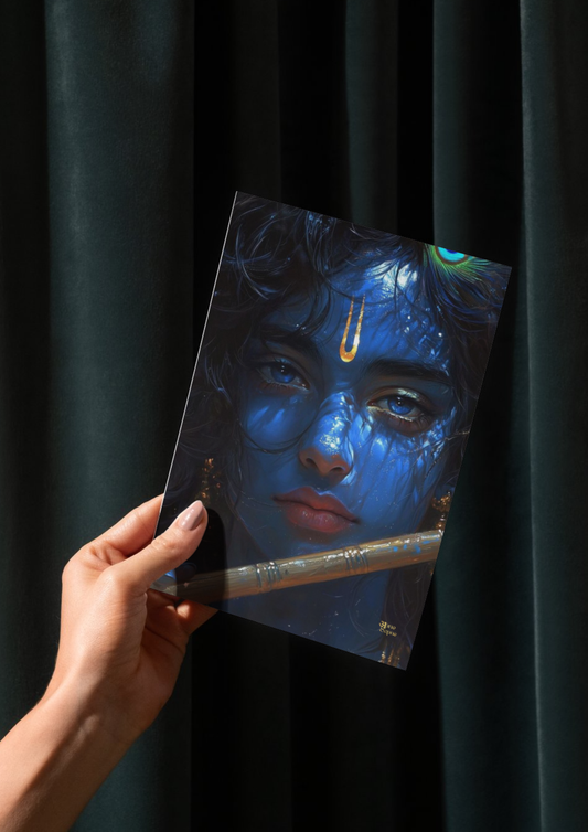 Lord Krishna // poster // a4 and a3