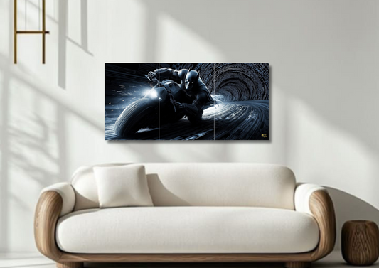 Bat Man // Split Poster // A4 and A3