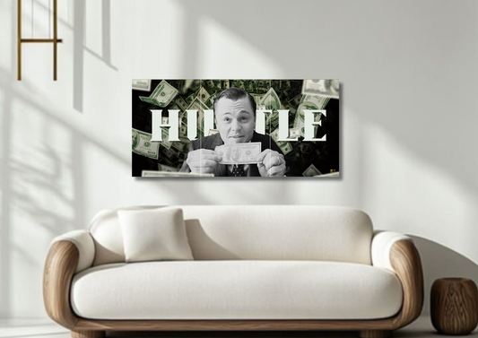 Hustle Wall // split poster // a4 and a3