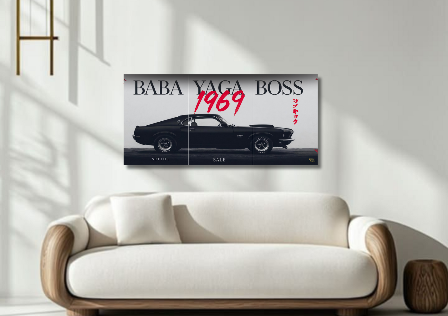 Baba Yaga Boss 1969 Car // poster // a4 and a3