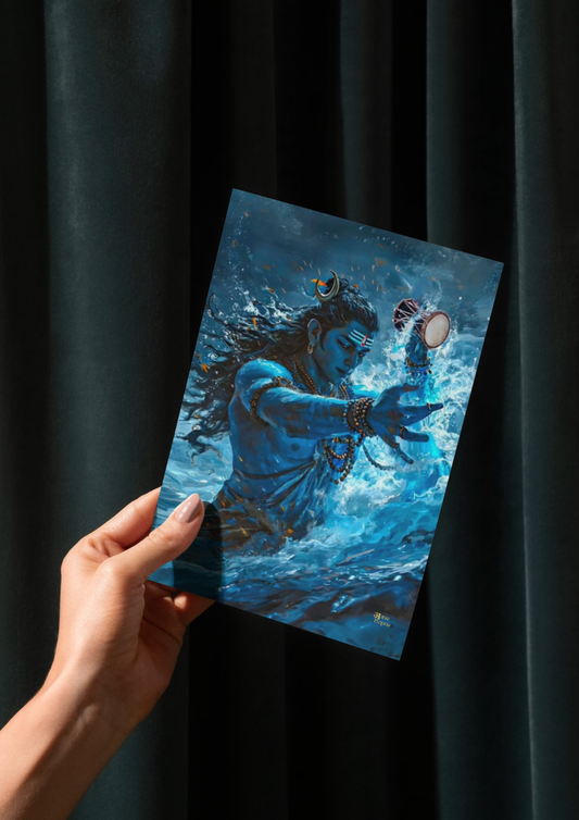 Lord Shiva // poster // a4 and a3