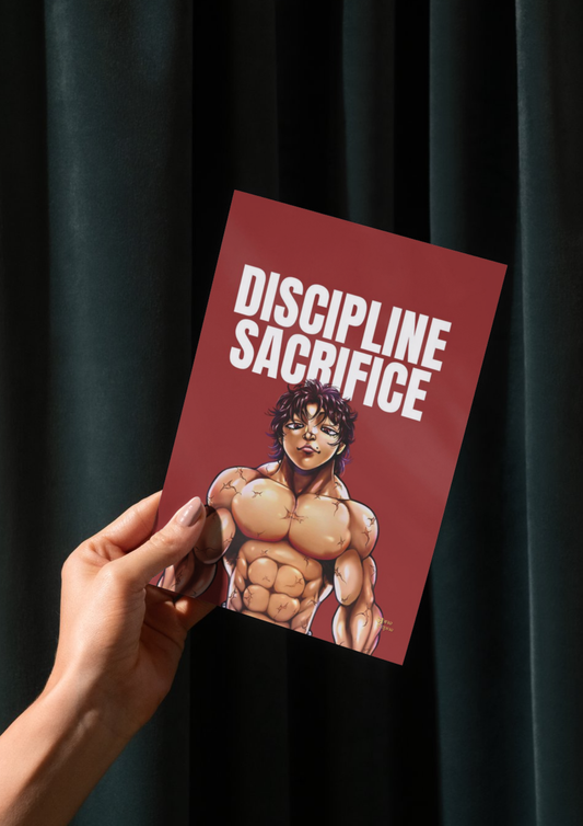 Discipline Sacrifice // posters // a4 and a3