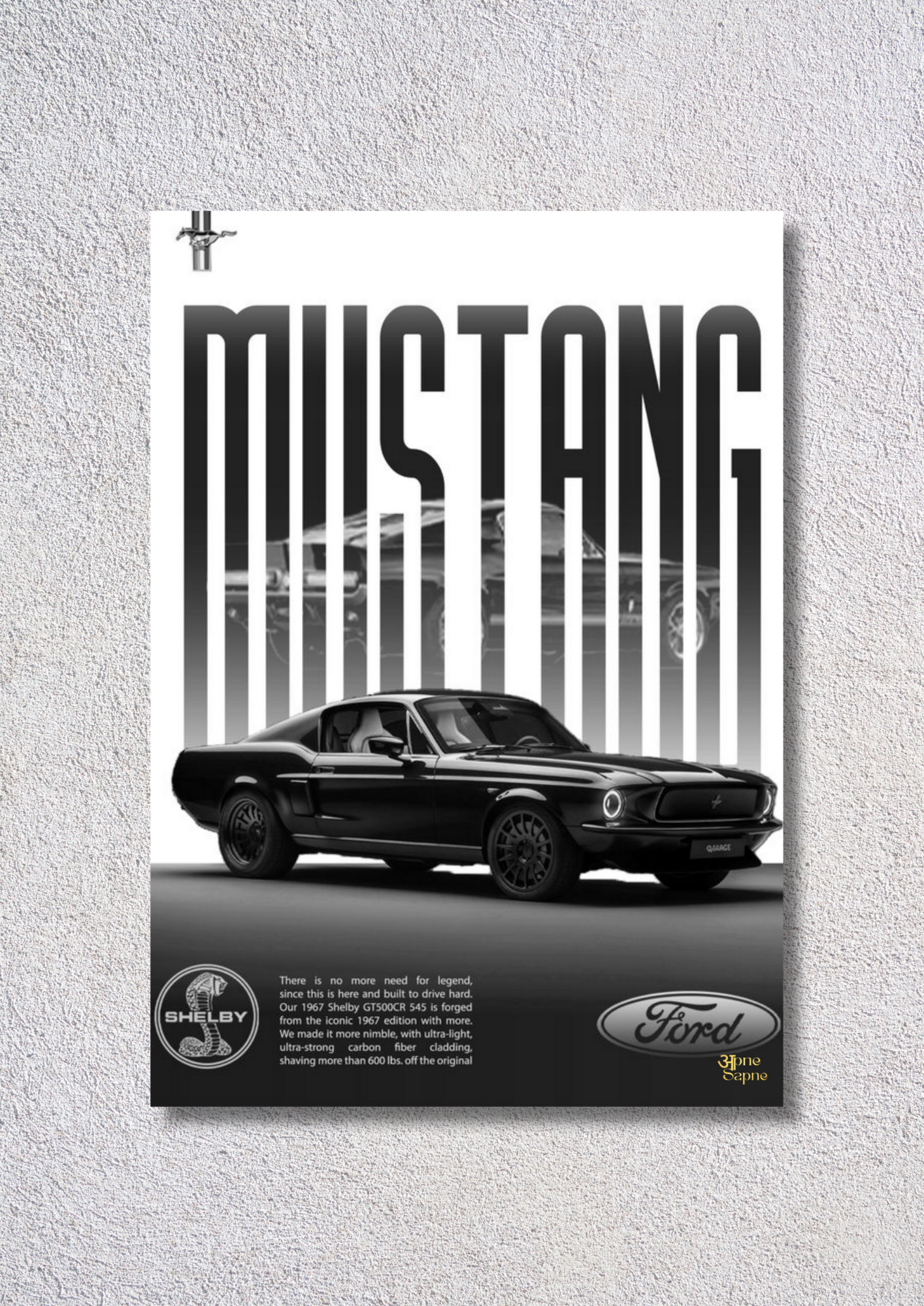 Mustang – // poster // A4 and A3