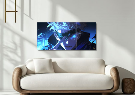 Gojo Satoru // split poster // a4 and a3