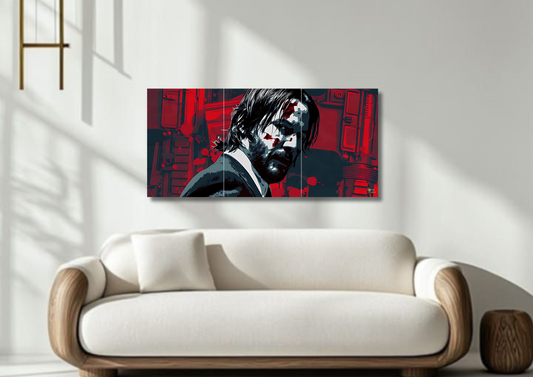 John Wick - The Boogeyman // split poster // a4 and a3