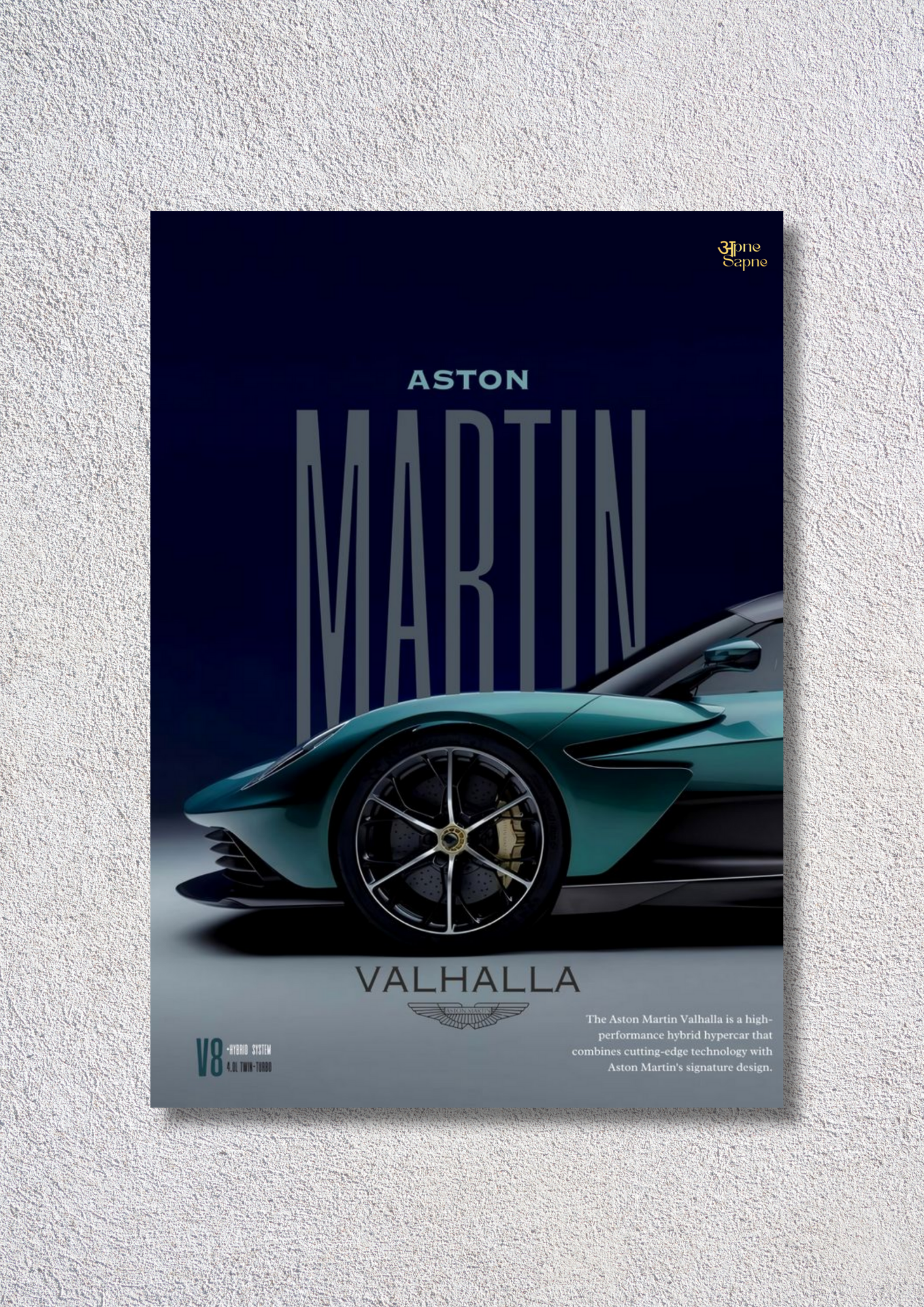 Aston Martin Car – // poster // A4 and A3