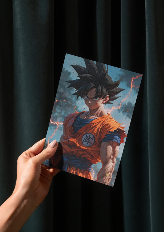 Goku anime // poster // a4 and a3