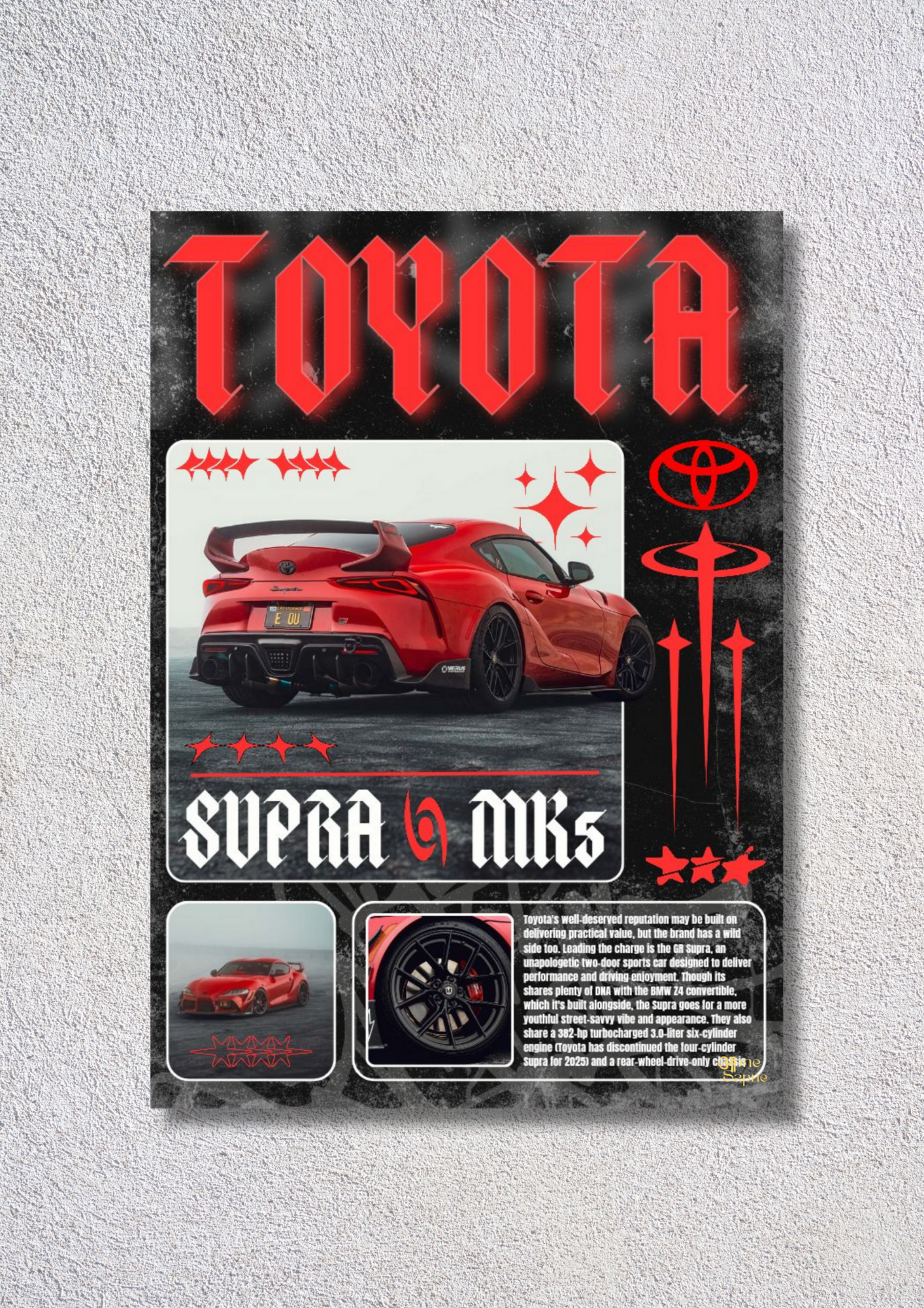 Toyota Power – // poster // A4 and A3