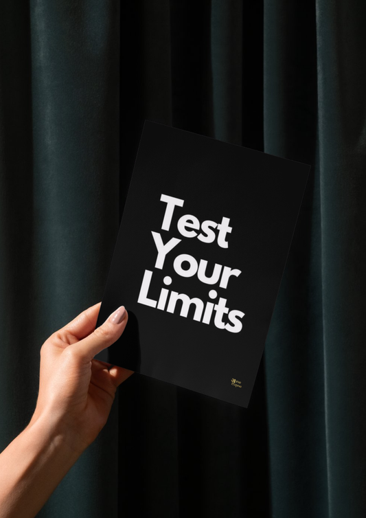 Your Limits // poster // a4 and a3