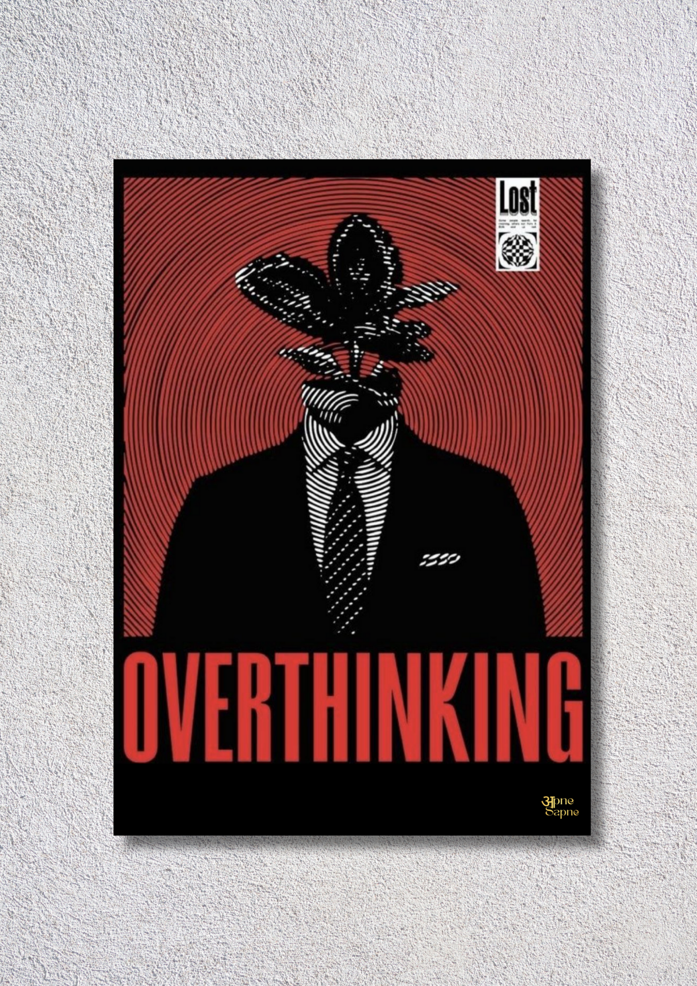Overthinking – // poster // A4 and A3