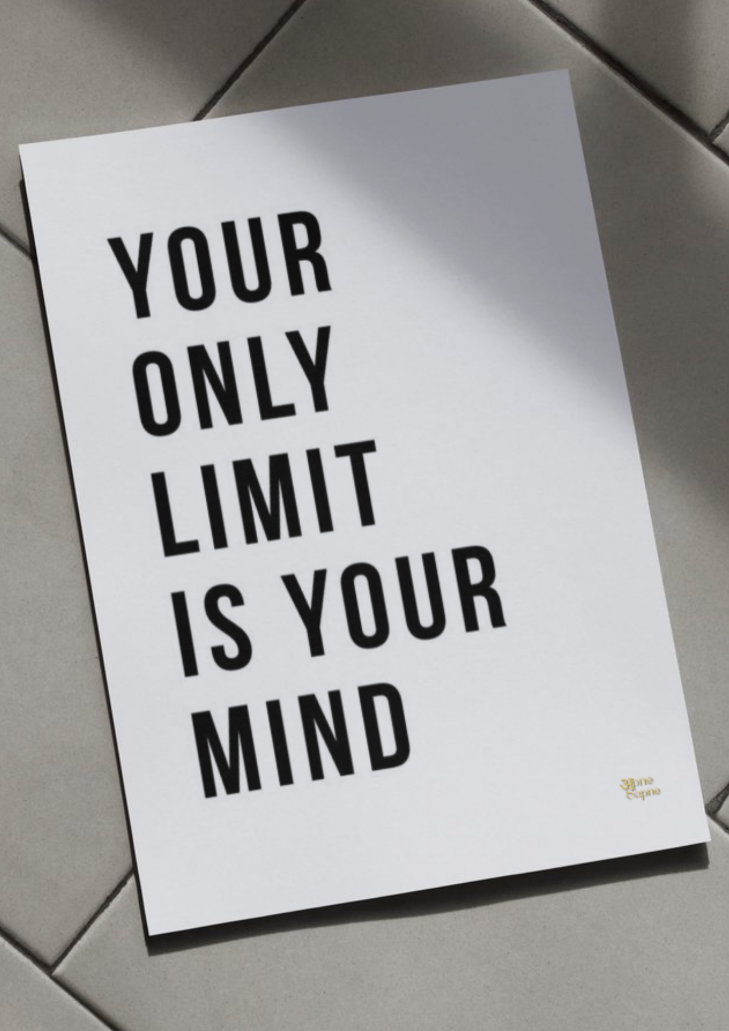 Mindset Matters // poster // a4 and a3