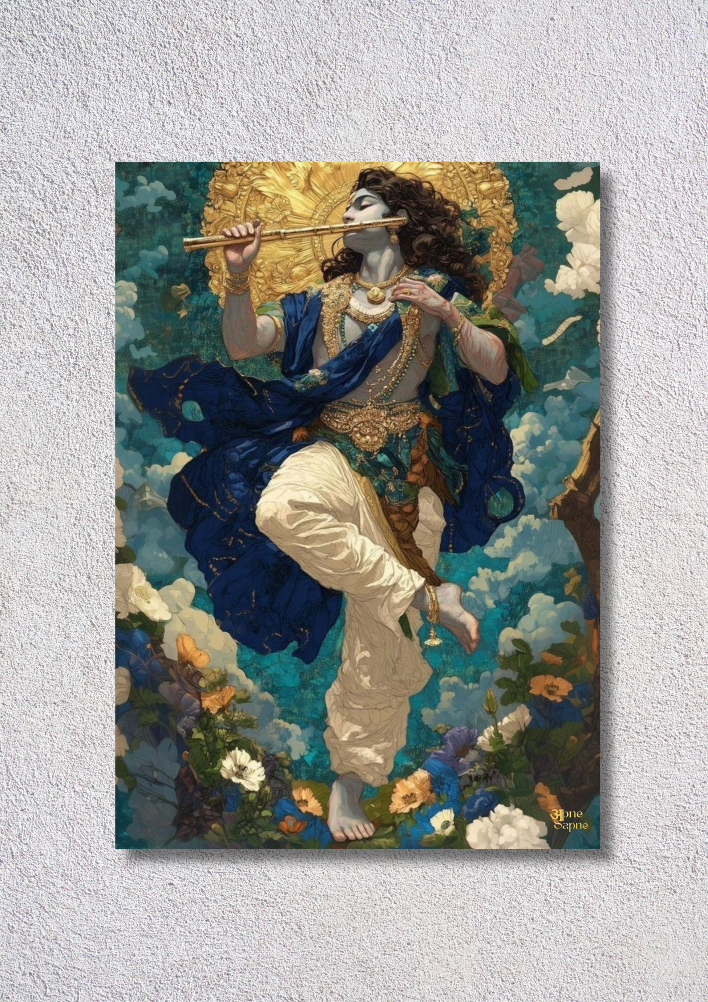 Lord Krishna – // poster // A4 and A3