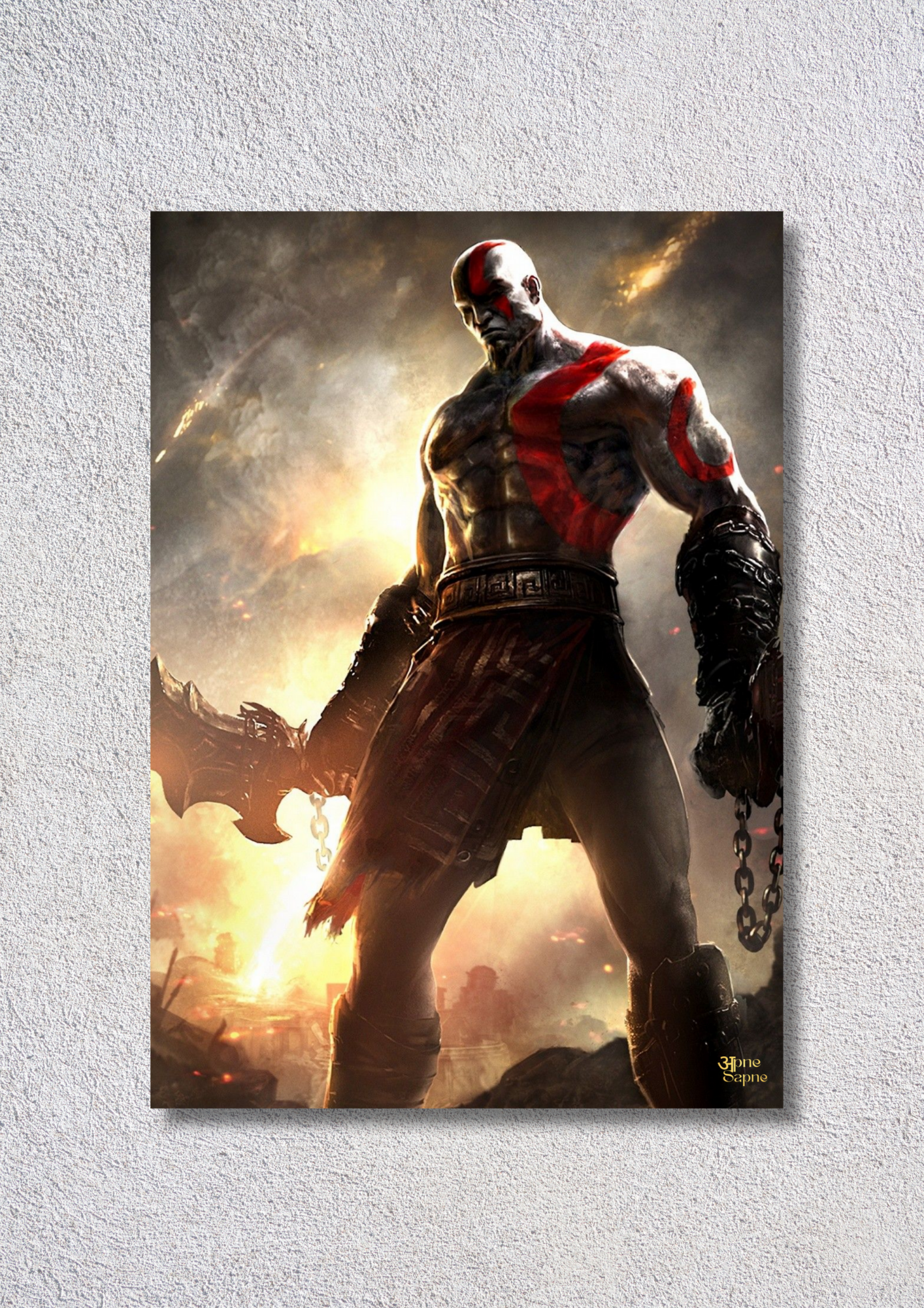 Warrior Pose – // poster // A4 and A3