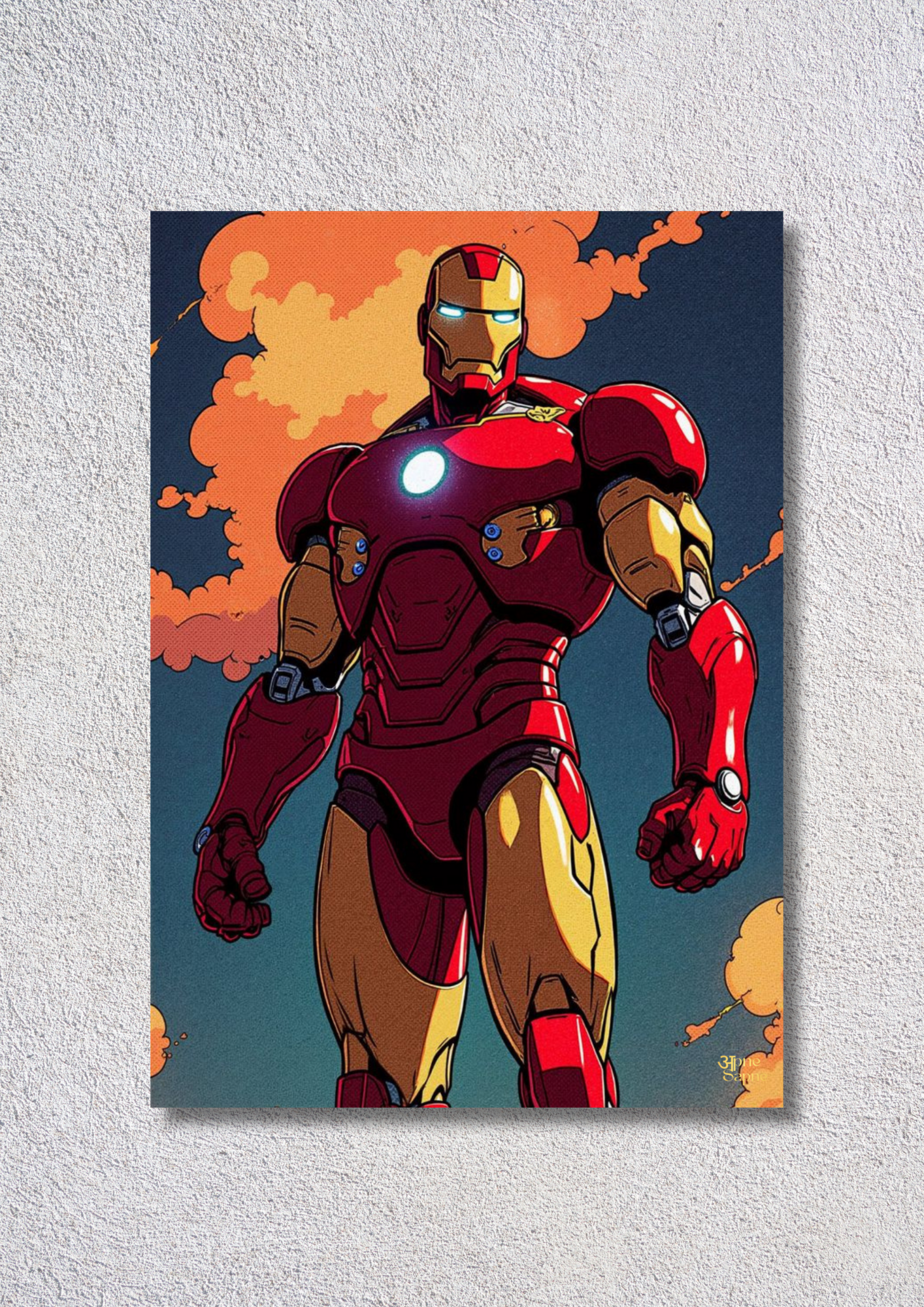 Iron Man Pop Art – // poster // A4 and A3