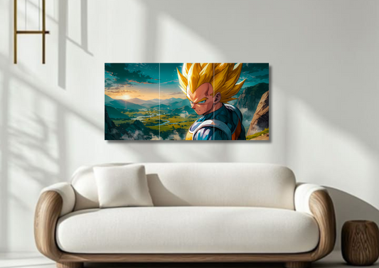 Vegeta // split poster // a4 and a3