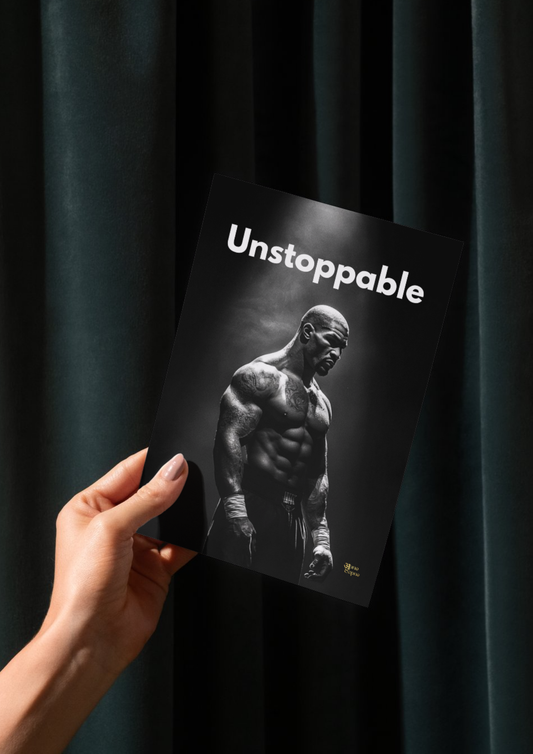 Unstoppable poster // a3 and a4 //