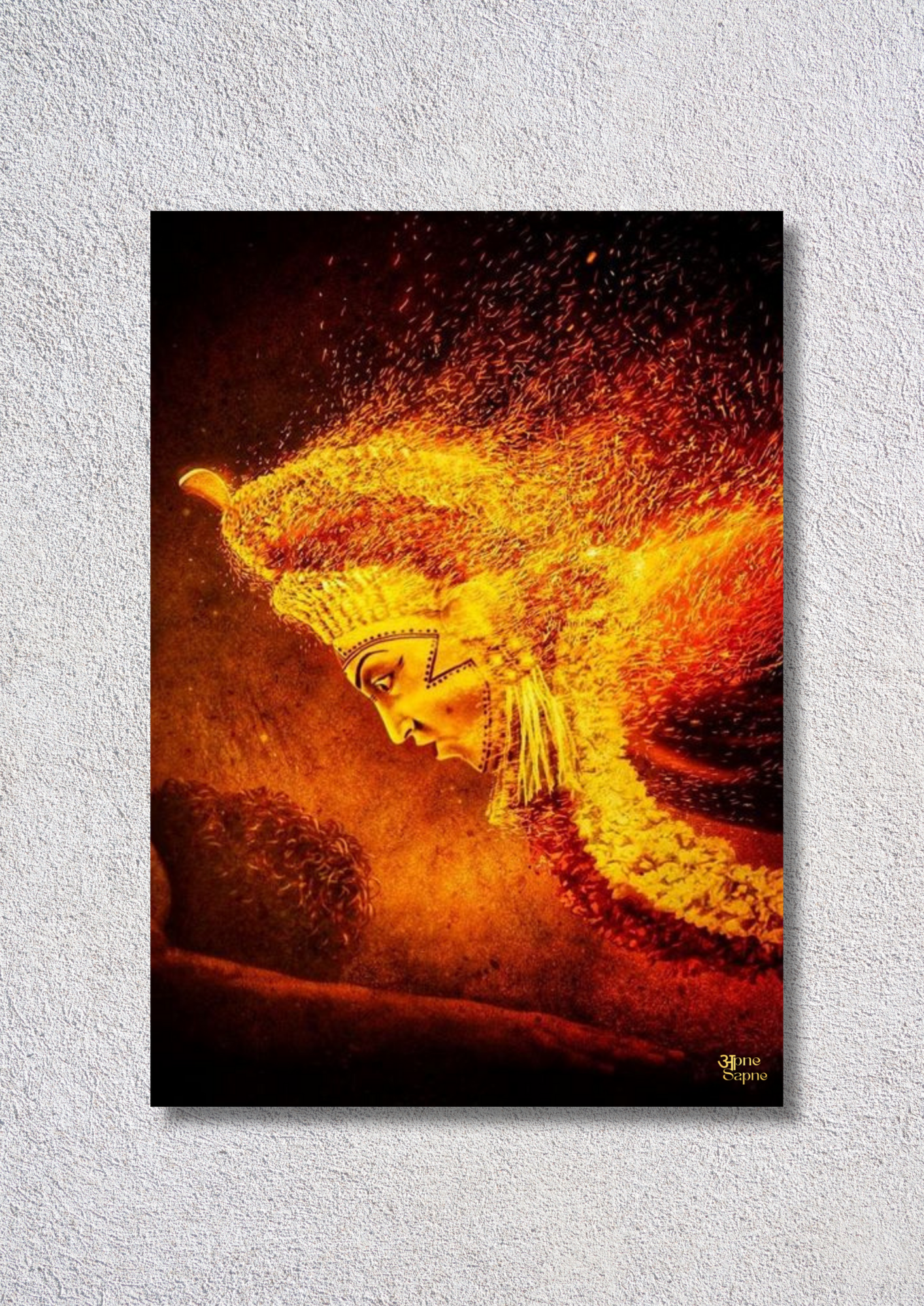 Divine Goddess Durga Wall Poster