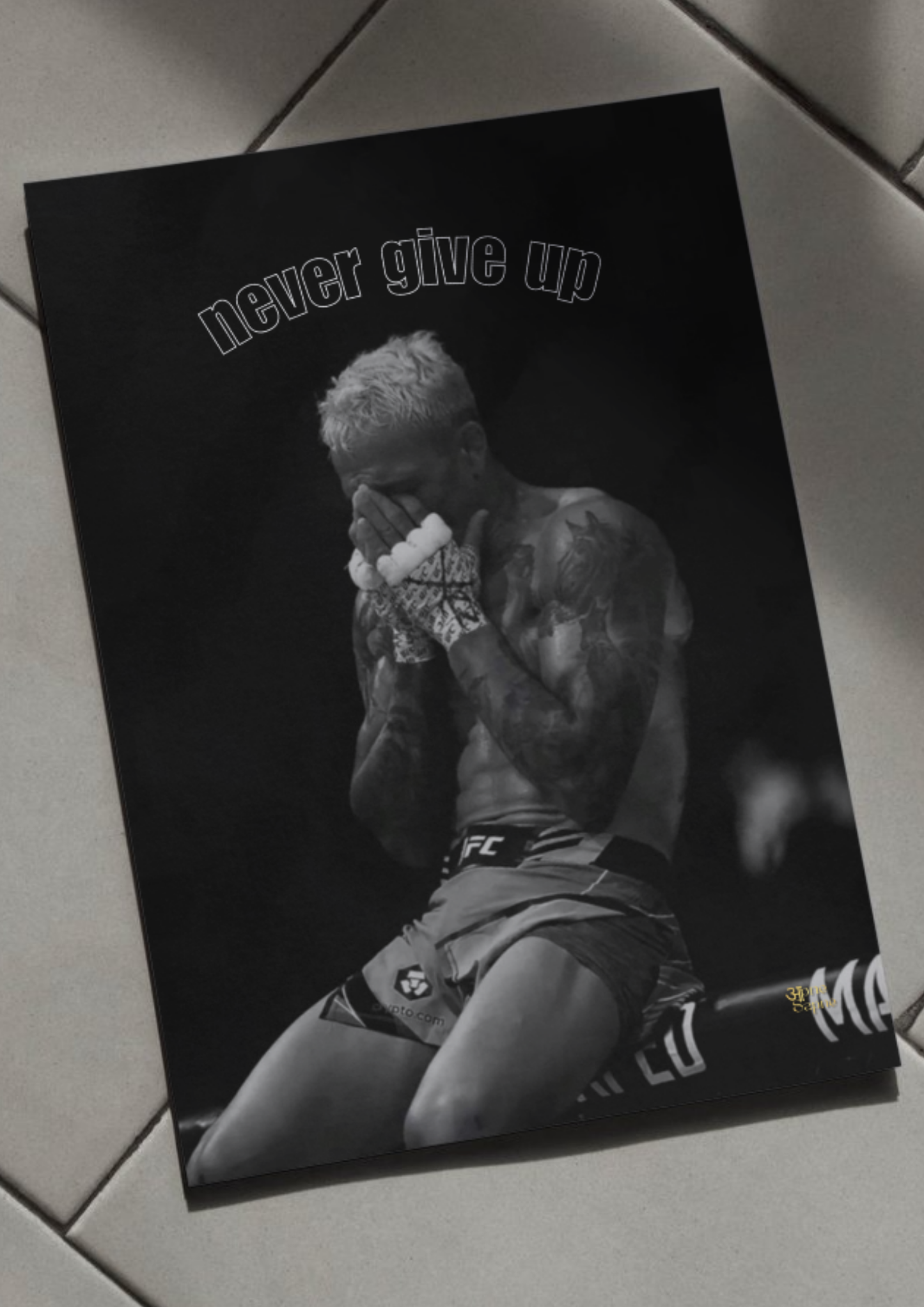 Never Give Up // posters // a4 and a3