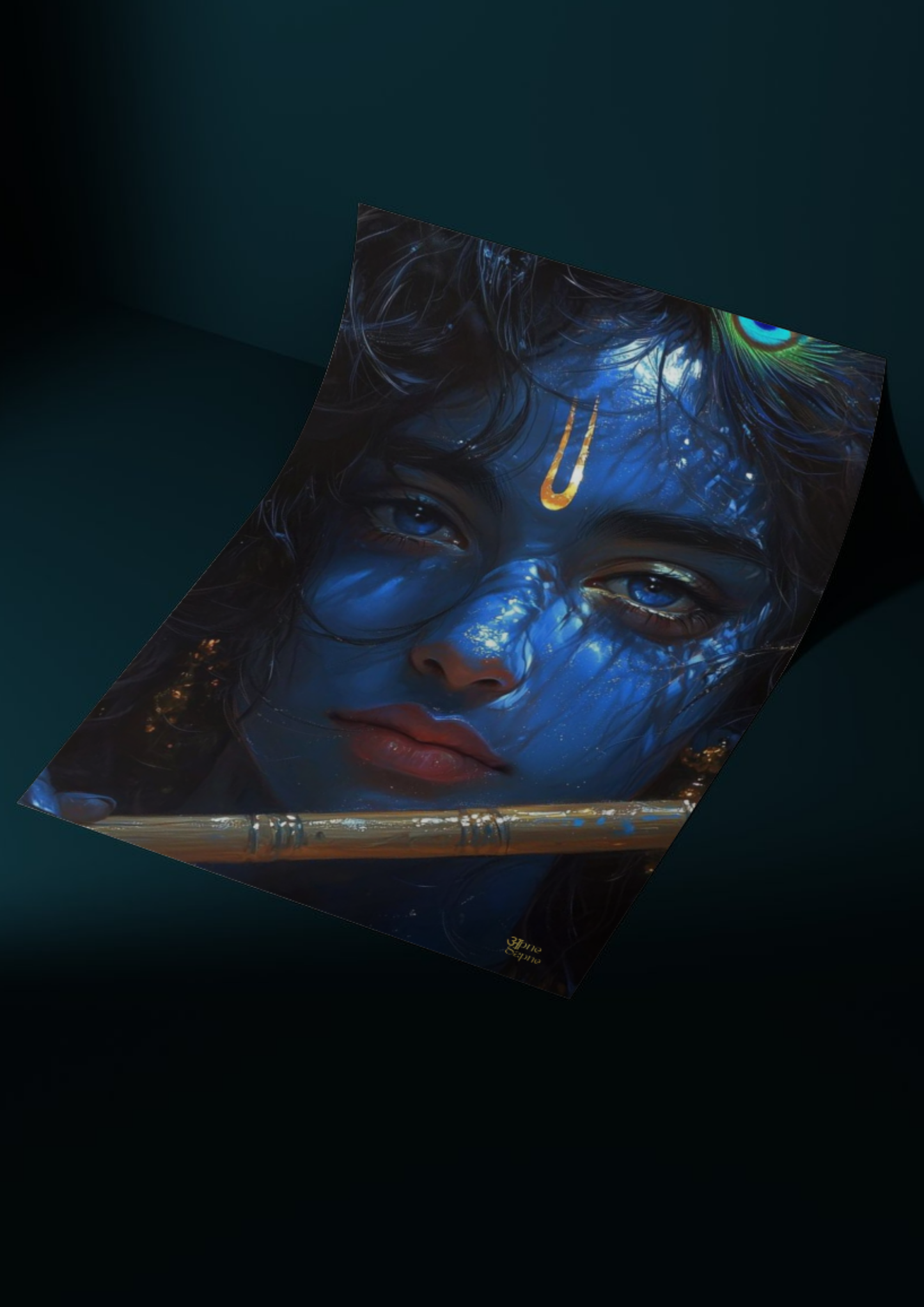 Lord Krishna // poster // a4 and a3