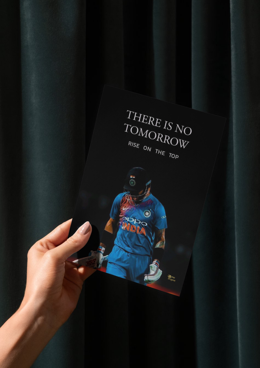 There is no tomorrow // poster // a4 and a3