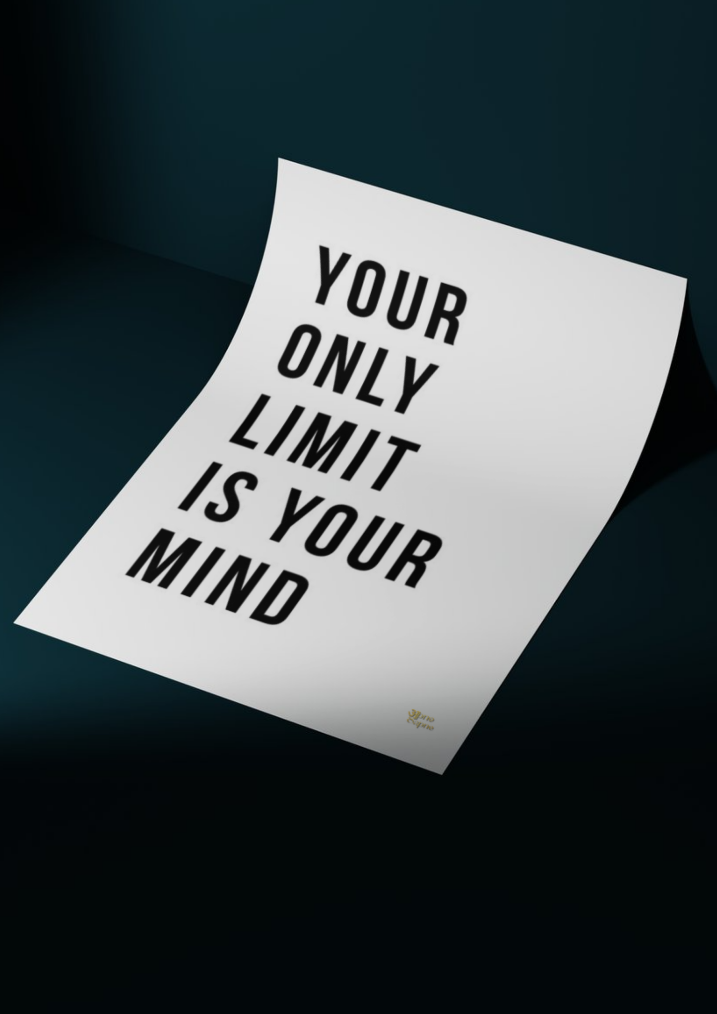 Mindset Matters // poster // a4 and a3