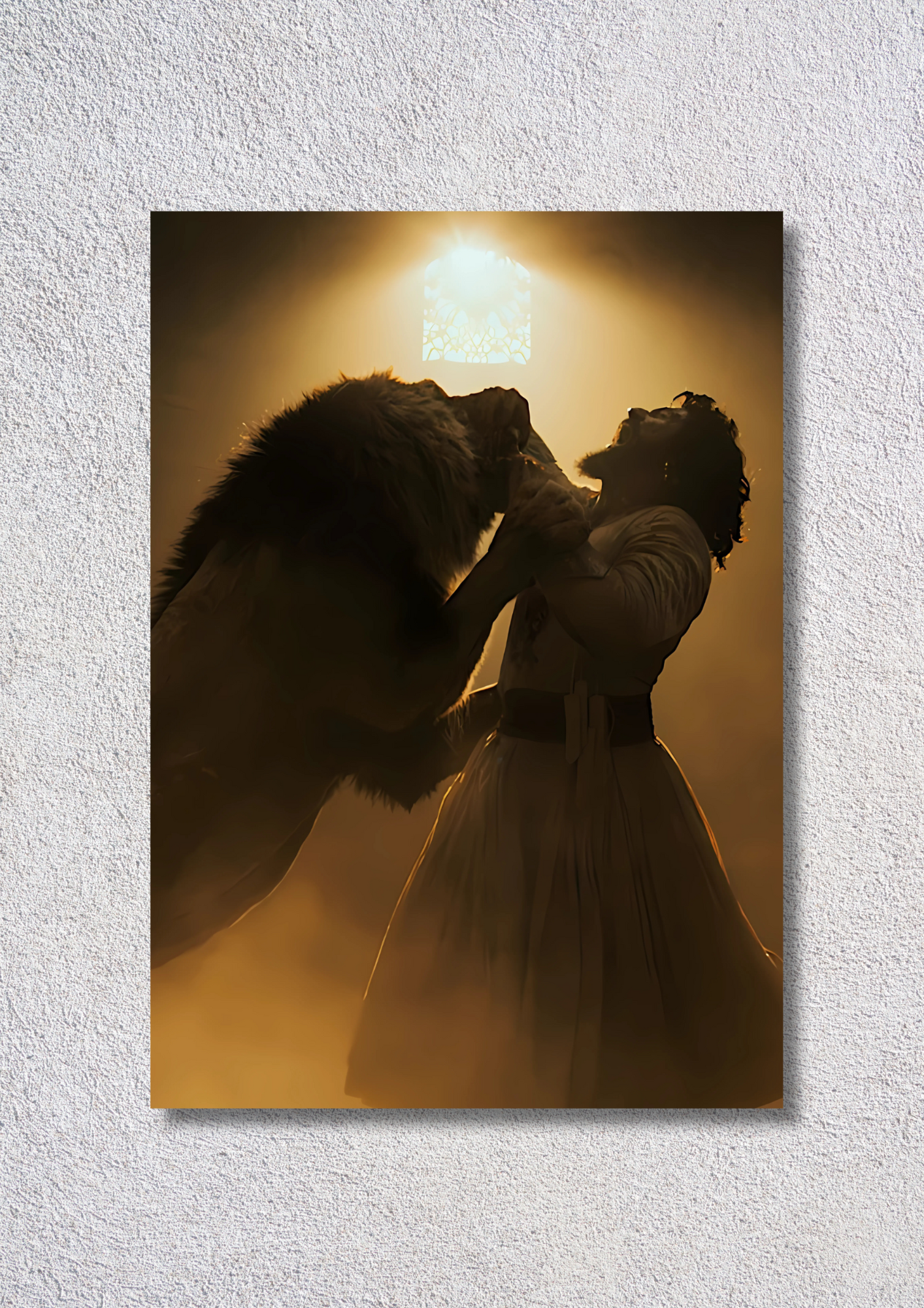Chhava Fighting Scene // poster // a4 and a3