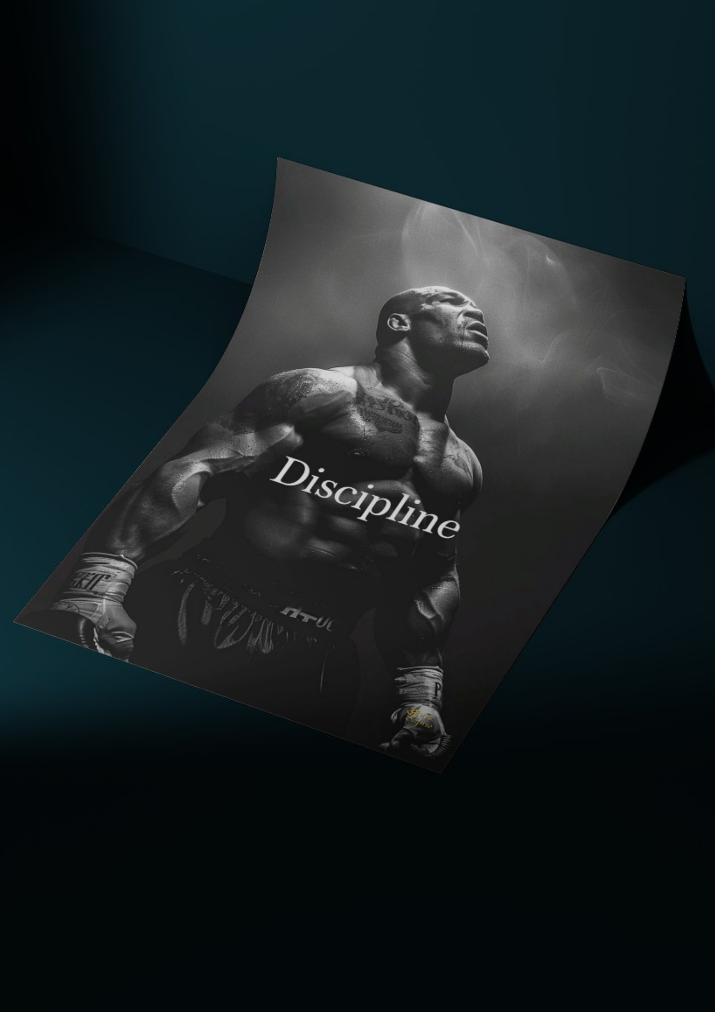 Disciplined // posters // a4 and a3