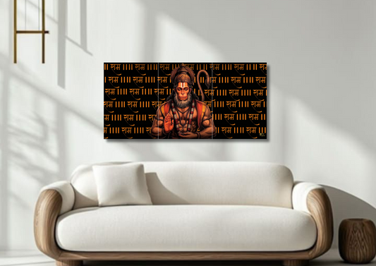 Lord Bajrangbali // split poster // a4 and a3