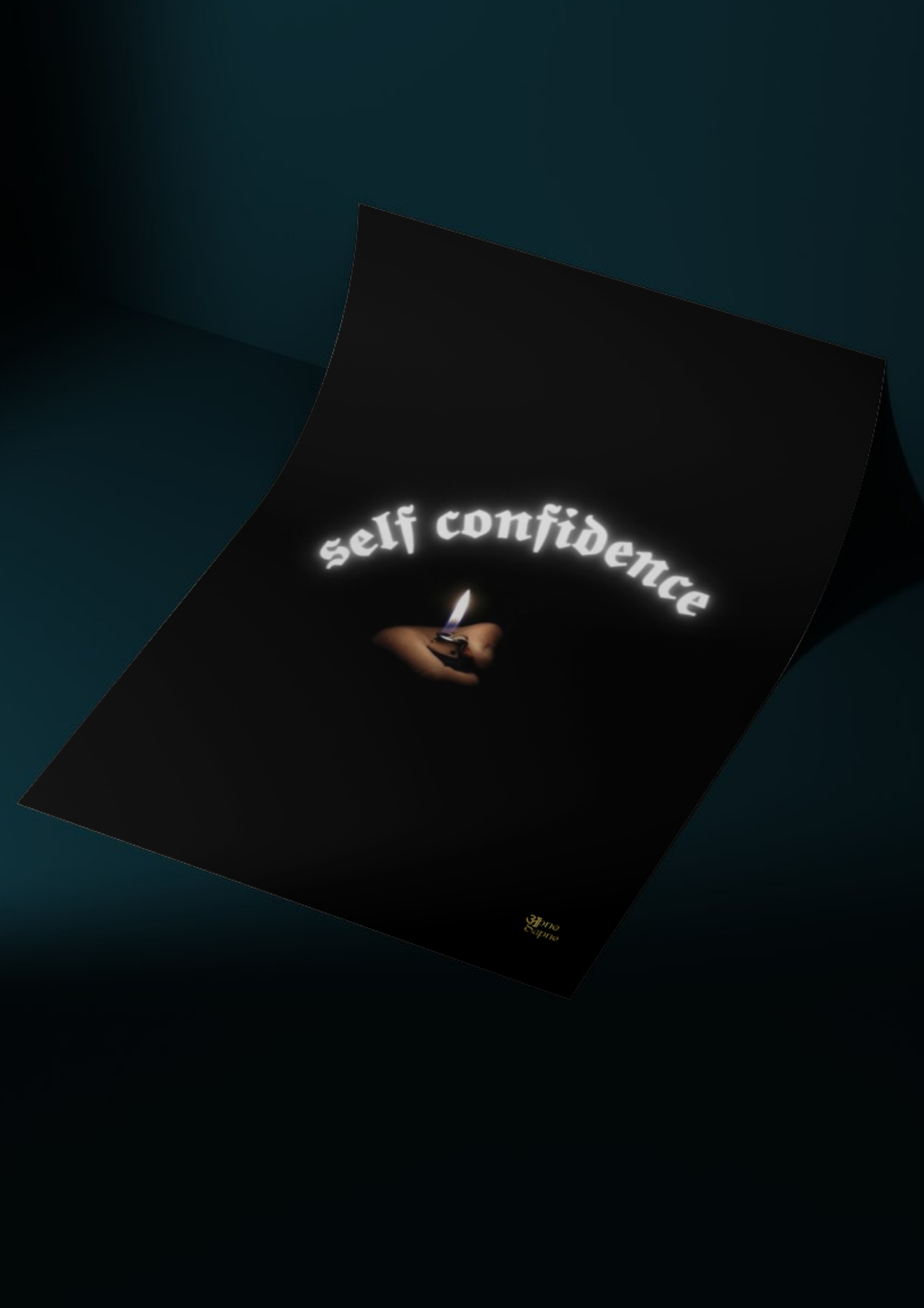 Self confidence // posters // a4 and a3