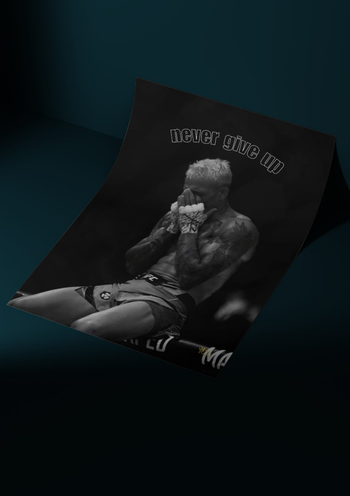 Never Give Up // posters // a4 and a3