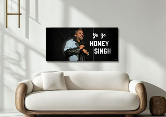 Yo-Yo Honey Singh // split poster // a4 and a3