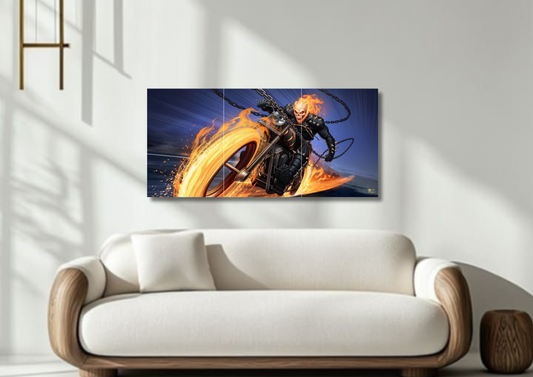 Ghost Rider // split poster // a4 and a3