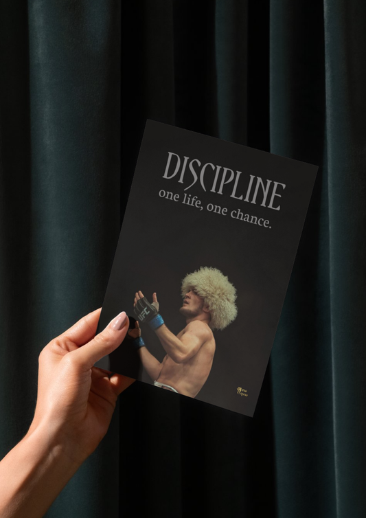 Discipline // posters // a4 and a3