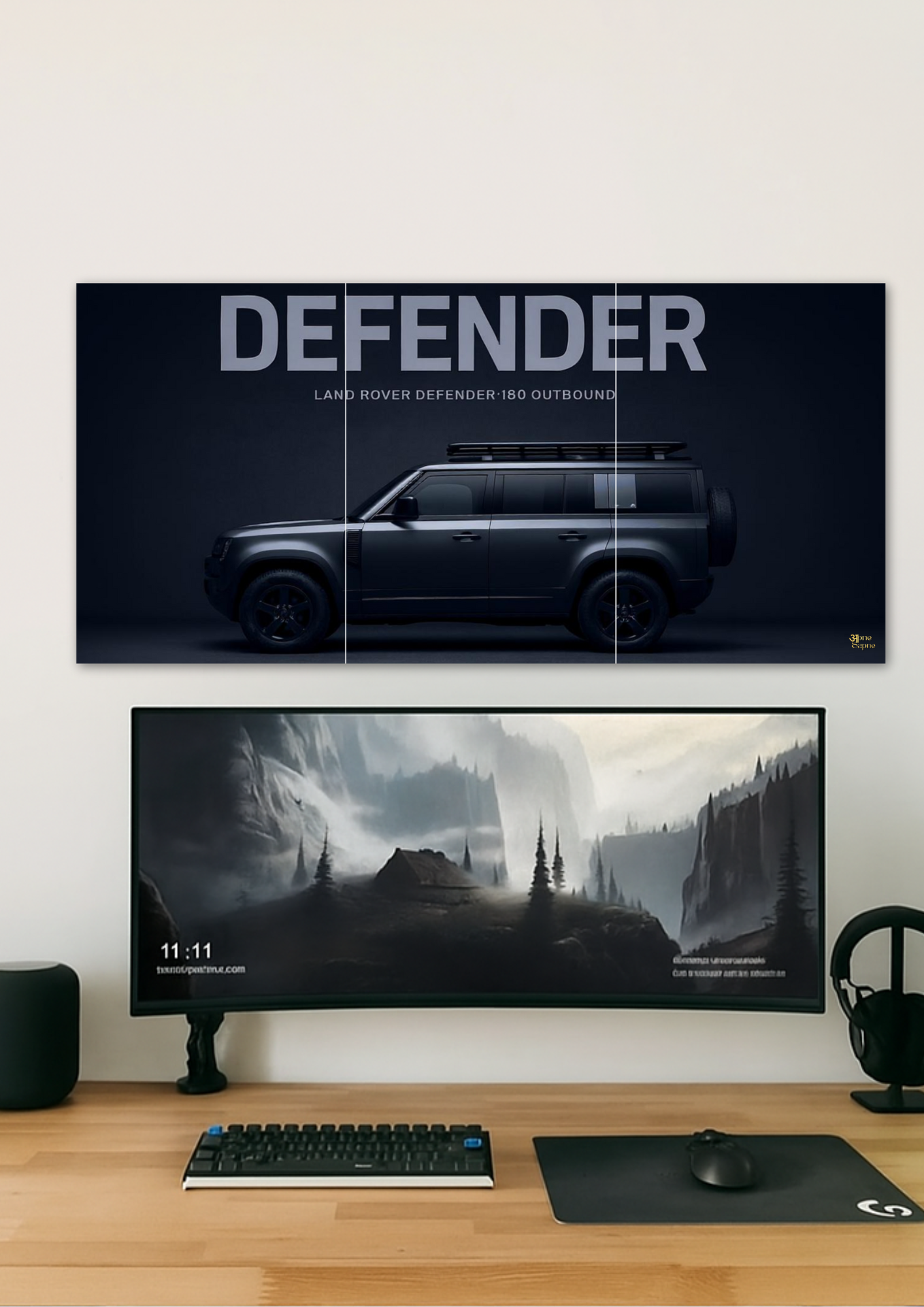 Defender Car // poster // a4 and a3